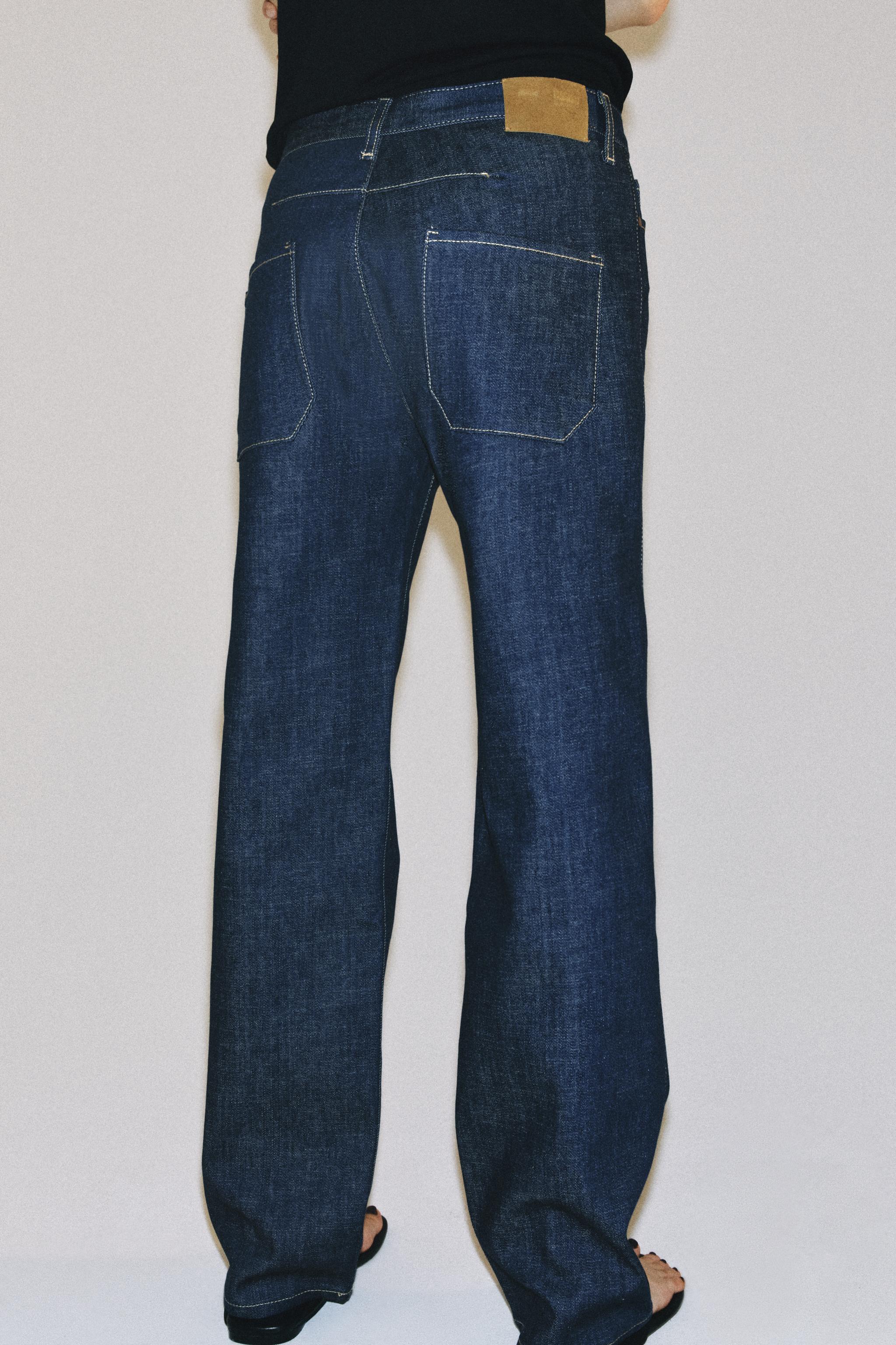 ZW COLLECTION HIGH-WAIST STRAIGHT JEANS
